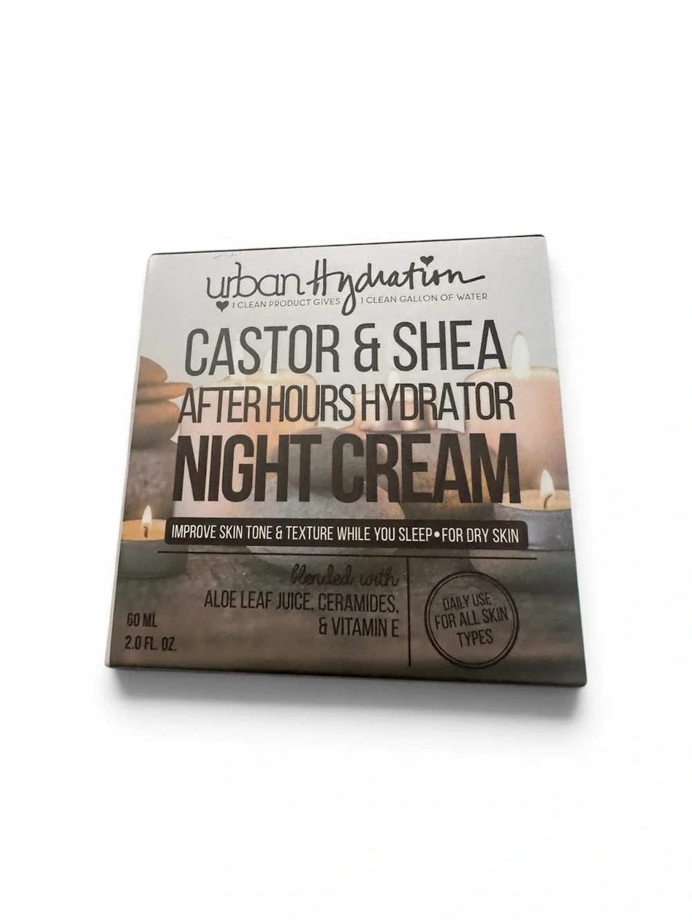 Urban Hydration Castor & Shea Night Cream - Neutral Tones